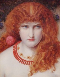 Helen of Troy 1866 by Frederick Sandys