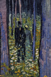 Vincent van Gogh, Undergrowth with Two Figures