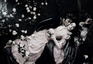 annie leibovitz Zac Efron and Vanessa Hudgens from Sleeping Beauty