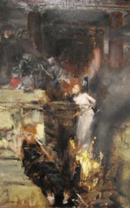 Albert Von Keller~Burning of a witch