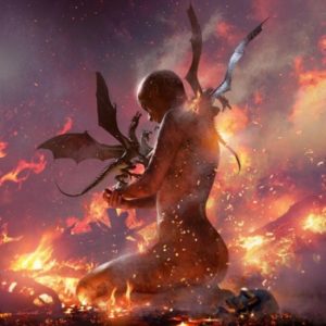 Daenerys the Unburnt with  dragons