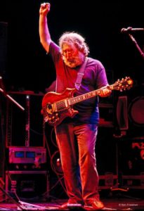 Jerry Garcia at The Lunt-Fontanne Theater in 1987
