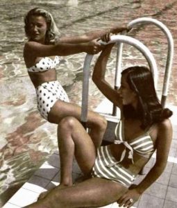L'Officiel June 1945 Swimwear Jaques Fath summer