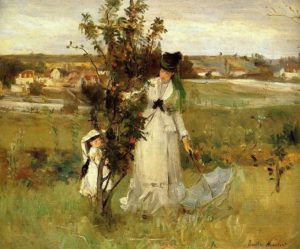 Berthe Morisot (French artist, 1841-1895)Chasing Butterflies