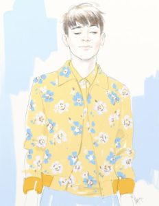 Marc Jacobs Men's illustration by ANMOM