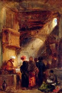 Opium Stall , Cairo 1841 By William James Müller