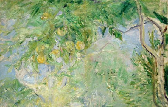 Orange Tree Branches. 1889. Berthe Morisot
