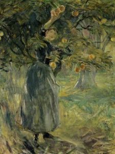 The Orange Picker Berthe Morisot