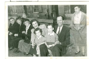 Pierre Gueros greek family arriving in Paris in the late 40s