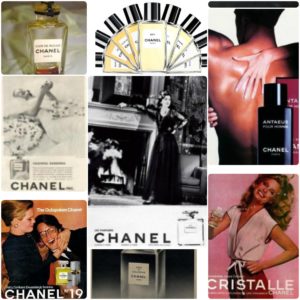 chanel  perfumes  pour monsieur anteaus, sycomore, chanel 19, christalle,  cologne, cormandel, cuir russie,  boy,