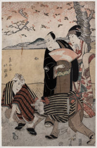 yakusha-no-hanami-actors-viewing-cherry-blossoms-ca-1819