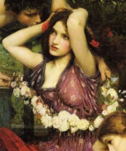 john-william-waterhouse-flora-and-the-zephyrs-detail
