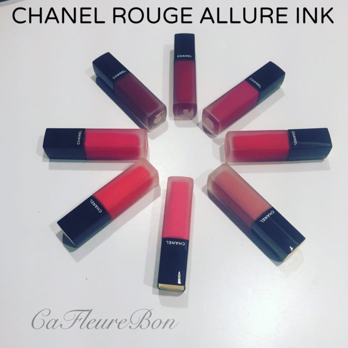 CHANEL ROUGE ALLURE INK MATTE REVIEW AND SWATCHES