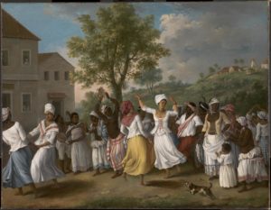 Dancing Scene in the West Indies 1764-1796 by Agostino Brunias c.1730-1796