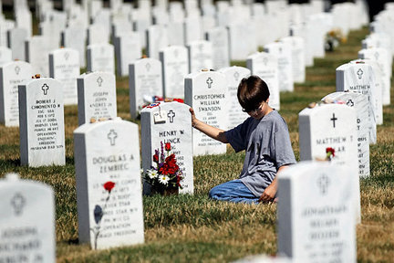 Memorial Day At Arlington Cemetery 