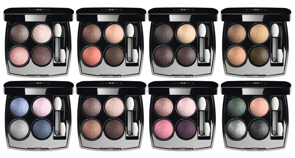 Chanel-Les-4-Ombres Multi-Effect-Quadre-Eyeshadows-all-shades