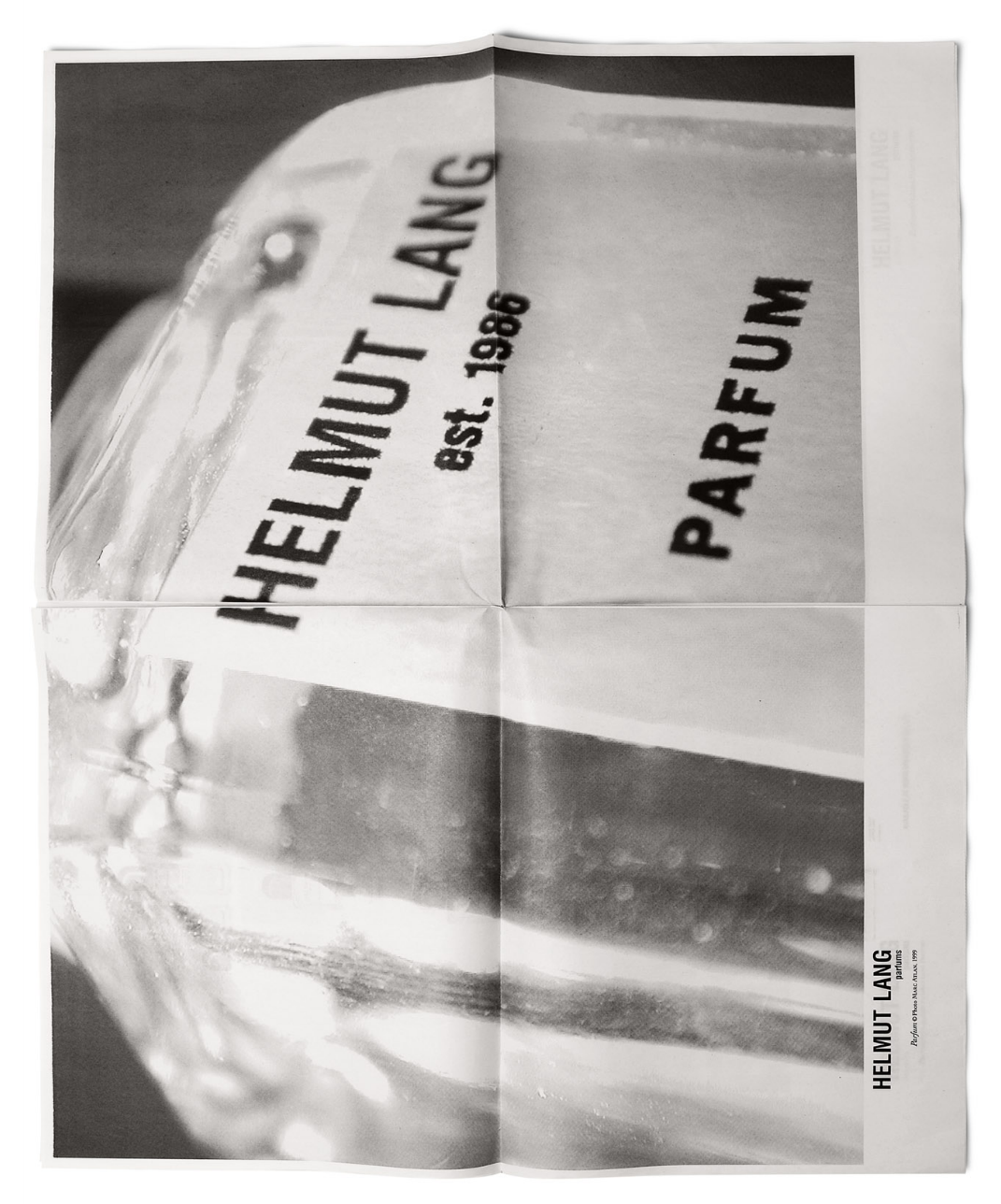 Helmut Lang Launched Fragrances in 2000