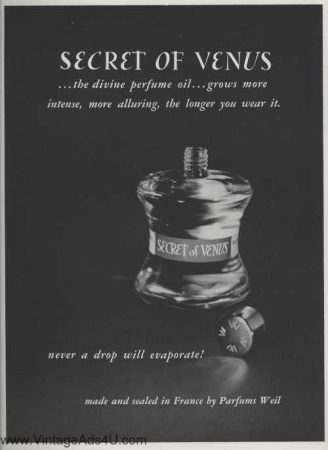 raymond weil vintage secret of venus perfume review