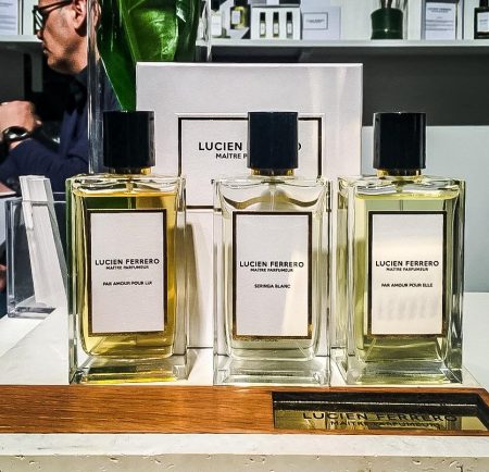 Lucien Ferrero perfumes: Par Amour pour Lui, Syringa Blanc and Par Amour pour Elle