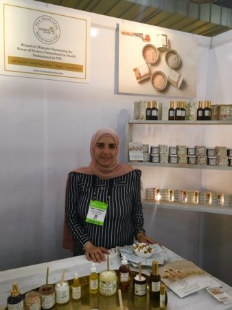 Eman Tabbara CEO & Founder of Scentual Aroma at NY NOW Summer 2019
