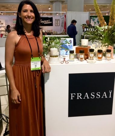 Natalia Outeda, Founder of FRASSAI at NY NOW Summer 2019