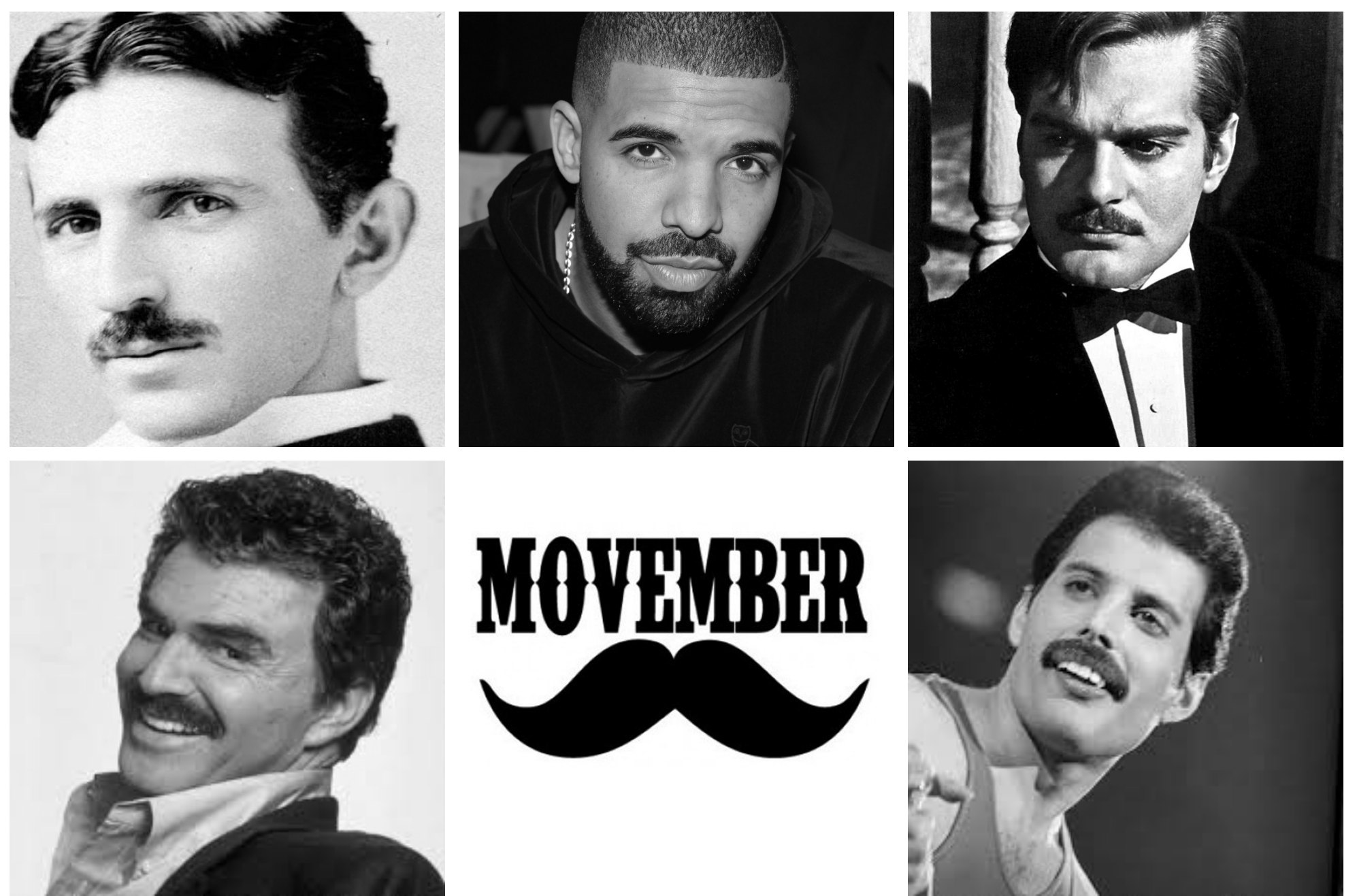 celebrity mustaches
