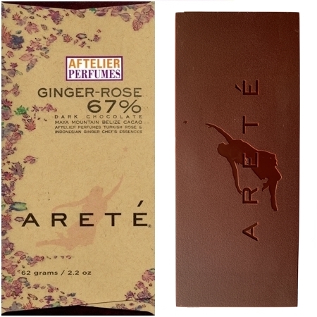 Aftelier perfumes Ginger Rose Chocolate Bar makes a great all natural gift