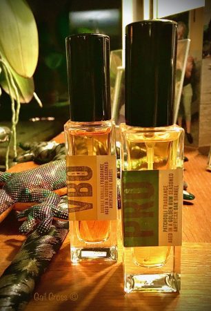 OK Fine Fragrances #101 VBO Double Vanilla in Bourbon review and OK Fine Fragrances #201 PRO Patchouli in Golden Rum. reviews