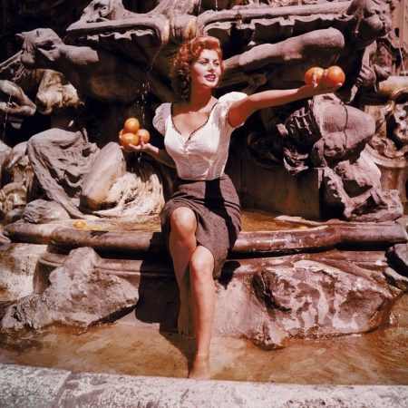 Sophia Loren, Rome, 1955, Ormond Gigli