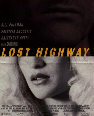 Lost Highway movie poster, 1997, David Lynch