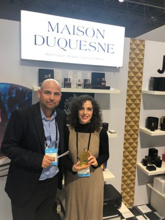 Marissa Zappas of Redamance with Francois Duquesne of Maison Duquesne