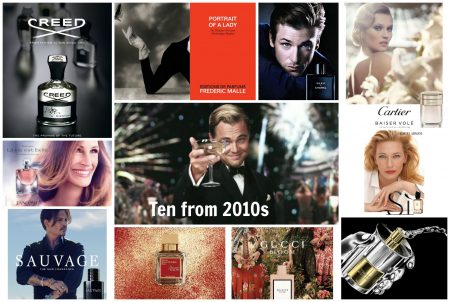  Top ten fragrances from the 2010s