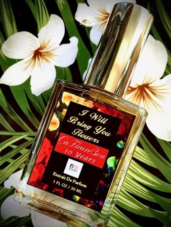 Neil Morris Fragrances I Will Bring You Flowers Limited Edition Extrait de Parfum for CafleureBon.com tenth anniversary