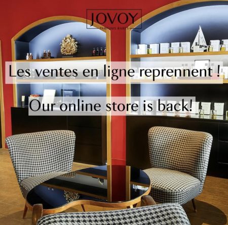 Jovoy opens its website for orders