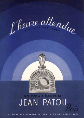 vintage Jean Patou L’Heure Attendue ad