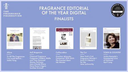 Fragrance Foundation Finalists 2020 Cafleurebon editorial excellence