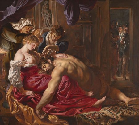 The painting by Rubens of Samson and Delilah inspired Exaltatum Osmanthus Noble