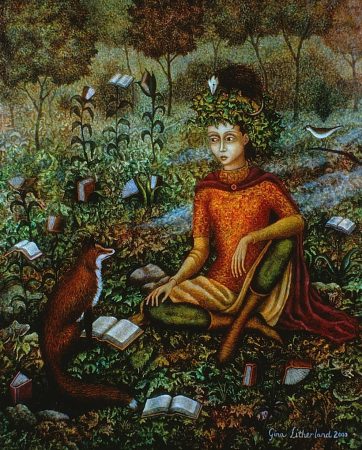  Book Garden by Gina Litherland artist