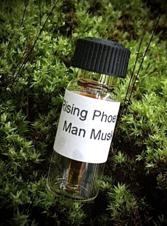 The Rising Phoenix Man Musk Sample in Garden Moss
