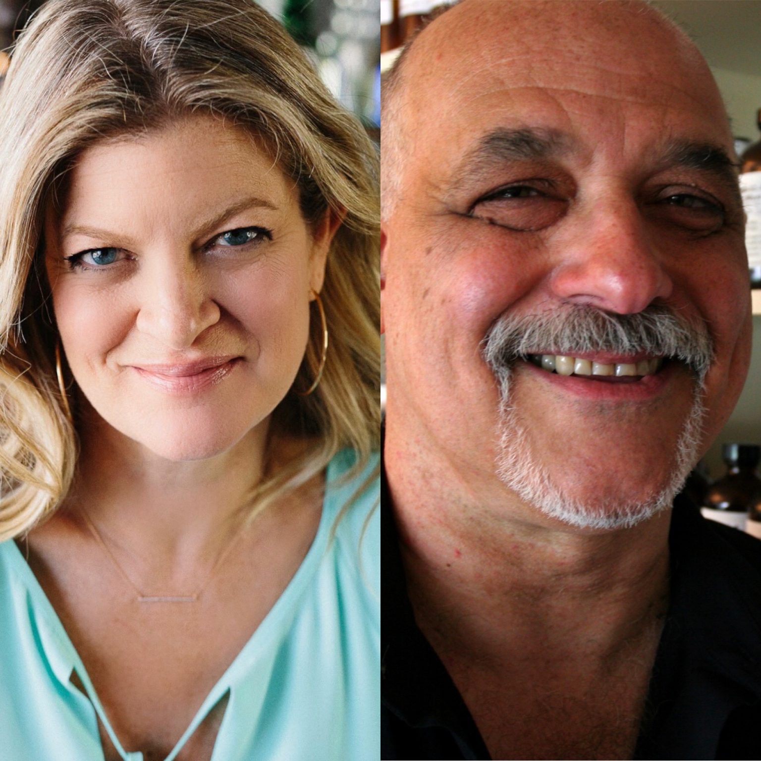 Neil Morris of Neil Morris Fragrances and Sarah Horowitz-Thran of Sarah Horowitz Parfums