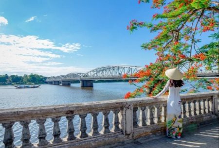 the Perfume River” in Huê Vietnam