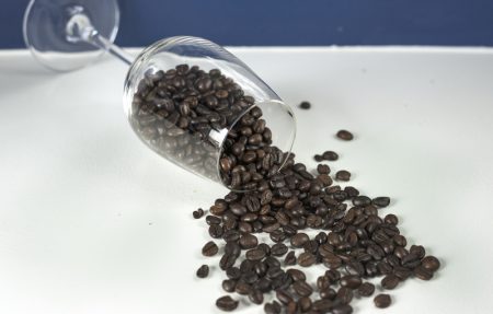 'Pyrazines' are the naturally occuring chemicals responsible for coffee's aroma.