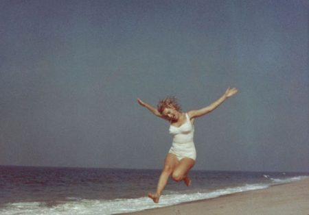 Marilyn Monroe at The Beach 1957