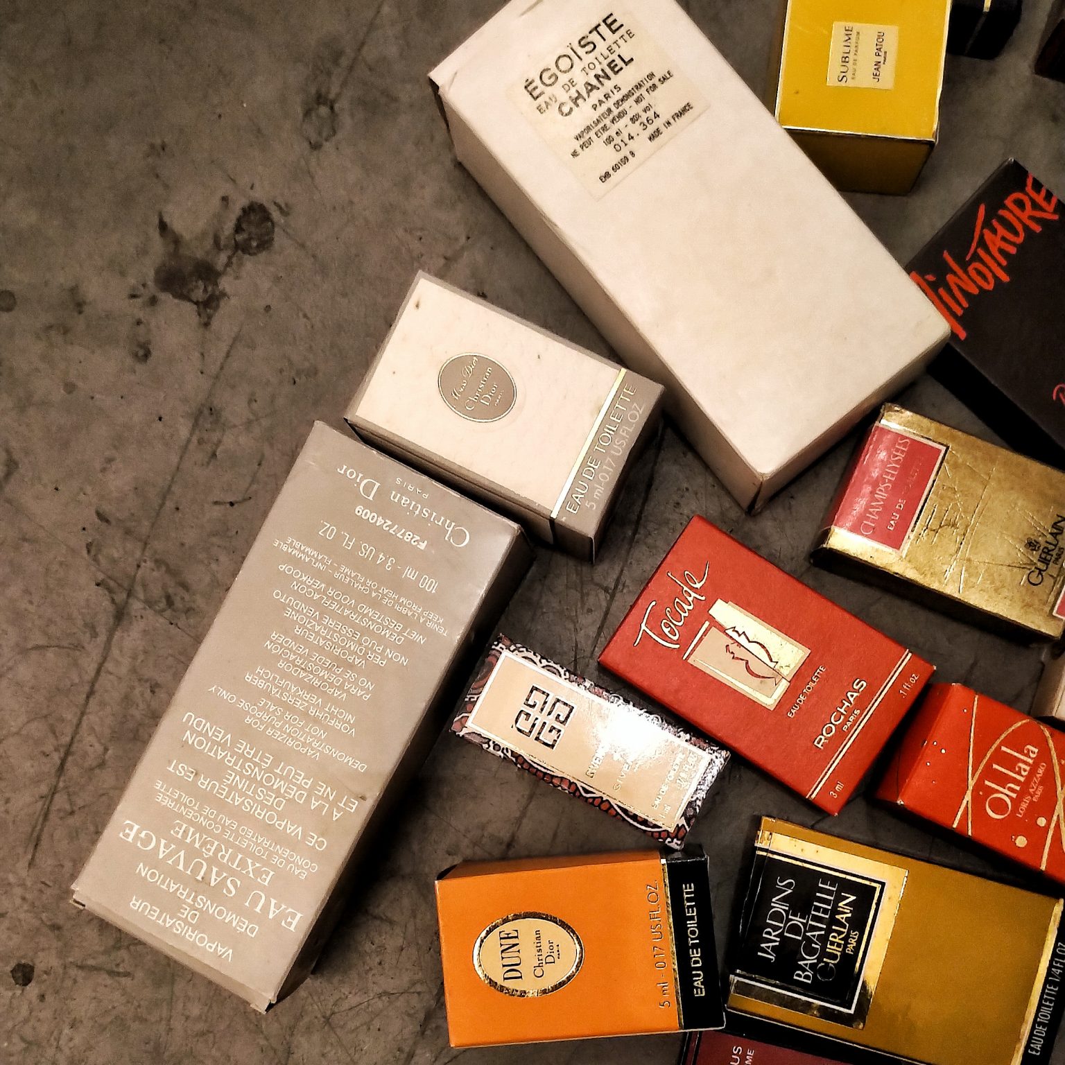 Vintage Perfume miniatures