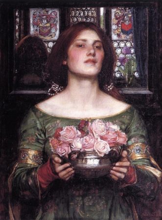 best paintings with roses