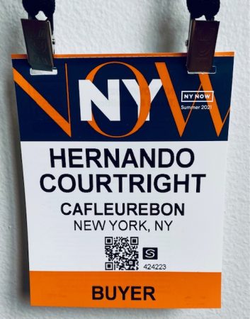 NY NOW Summer 2021 Press Badge CaFleureBon