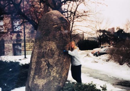 Glacial Erratic at The Ohio State University