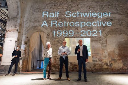 The opening of the Ralf Schwieger Retrospective at Pitti Fragranze 2021