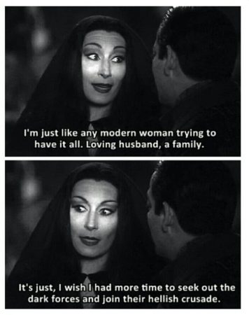 Anjelica Huston in The Addams Family