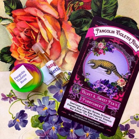 Velvet & Sweet Pea’s Purrfumery Pangolin Violette Rose review